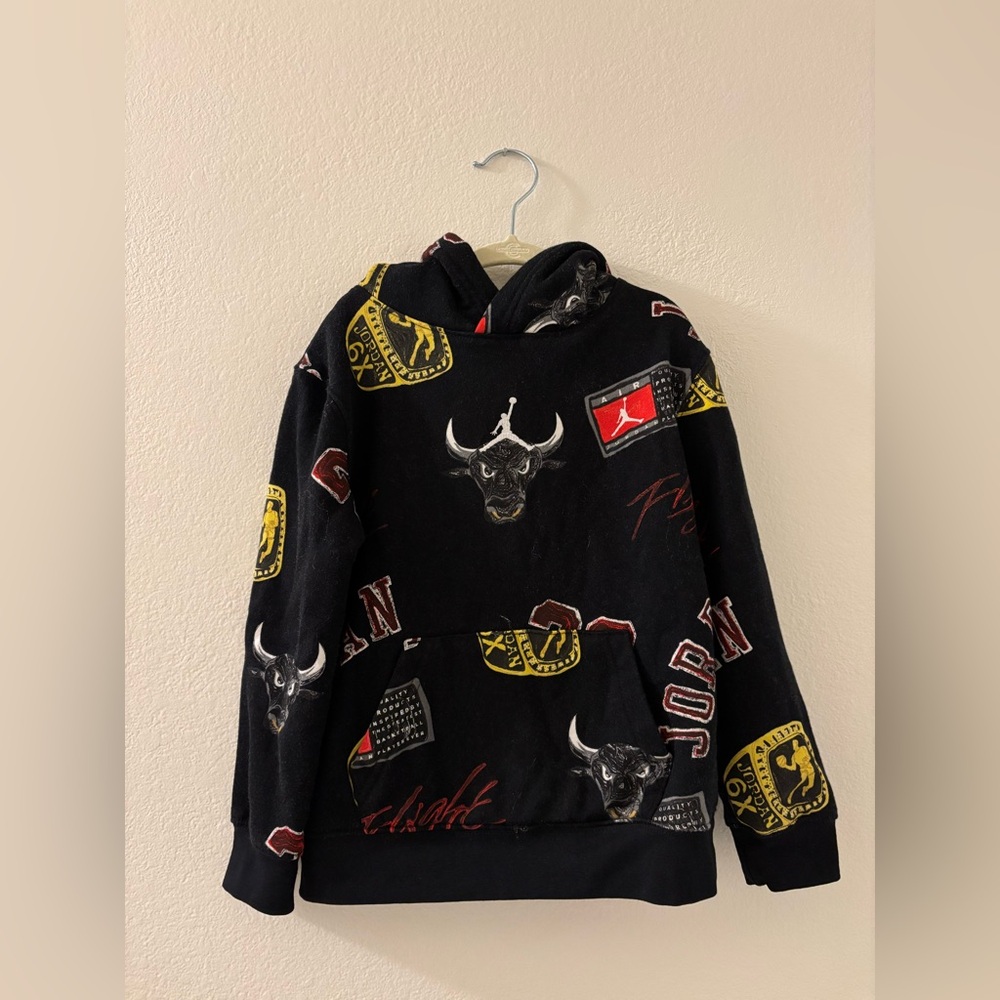 Jordan Black and Red Hoodie